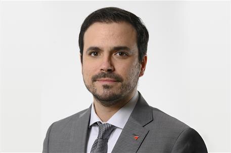 Minister for Consumer Affairs, Alberto Garzón Espinosa